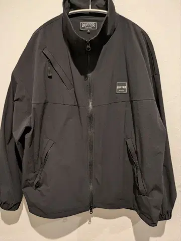DUFFER 블랙 나일론 자켓 S 사이즈