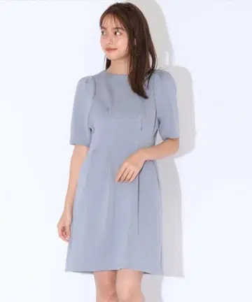 REDYAZEL 턱 슬리브 종이상자 미니 원피스