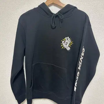 SANTA CRUZ 블랙 후드티 L 사이즈