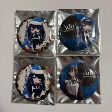 Ado 캔뱃지 세트 도쿄 타워