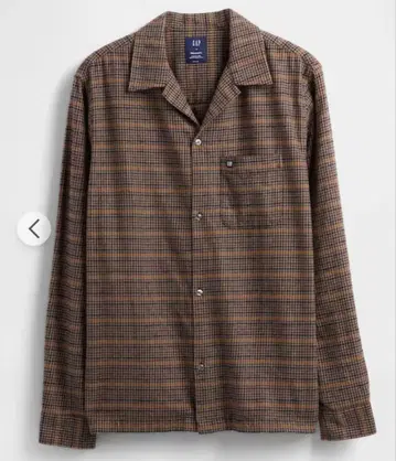 GAP 오가닉 코튼 플란넬 셔츠 M