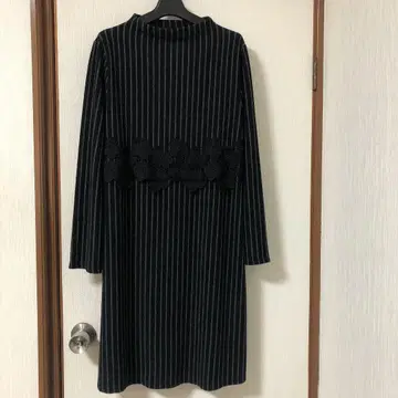 [ 새상품급 ] FASHION MESSAGE 블랙 롱 원피스 F