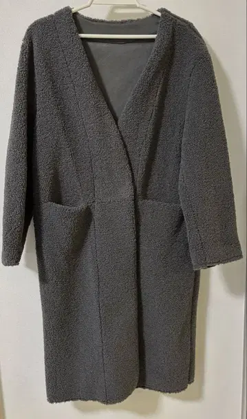 [새상품급] anchic 노카라 보아 롱 코트