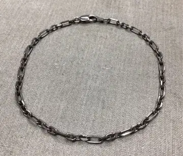 빈티지 SV925 ITALY 체인 실버 팔찌 은