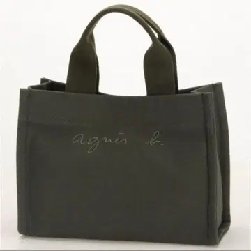 agnes b. 에네스베 2way 토트백 카키 새상품급
