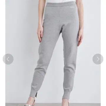 미사용 새상품 택 포함 [ MIESROHE ] 쭈리 니트 팬츠 워셔블