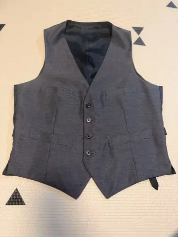 수트 베스트 리버서블 (그레이, 블랙)