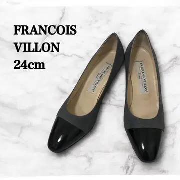 FRANCOIS VILLON 바이컬러 펌프스 24cm