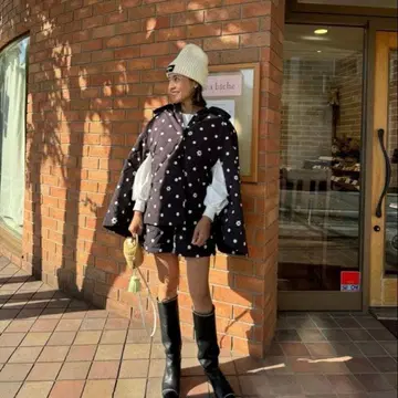 택 포함 미사용 새상품 rosymonster 로지몬스터 케이프 판초