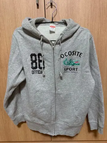 United Athle OCOSITE 그레이 후드 부착 후드티 S