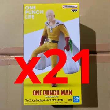원펀맨 피규어 One Punch Life 사이타마 쇼핑 21상자