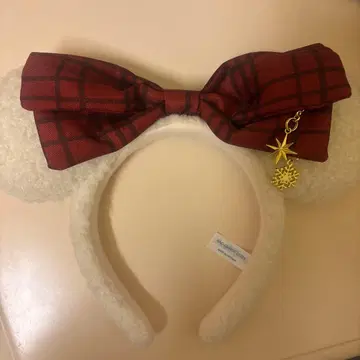 디즈니 머리띠 리루린린 크리스마스