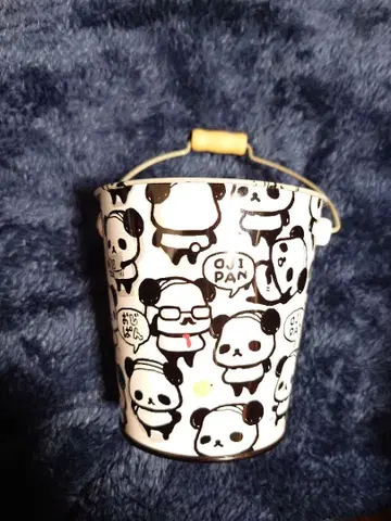 [ 헤이세이 레트로 ] 오지판 버킷형 소품함