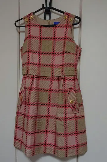 [ 새상품 ] 블루 오버롤 스커트 여성 38