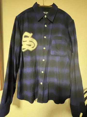 Windandsea Godselectionxxxx 긴팔 플란넬 셔츠