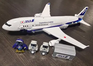 토미카 히어로즈 조브레이버 DX 스카이 라이너 ANA 제트 여객기