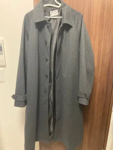 remer 코트 차콜 그레이