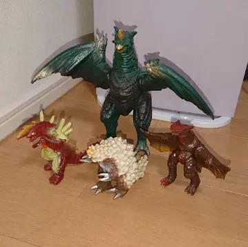 울트라맨 괴수 피규어 외 4개 세트 당시 물품 1990년대 정도