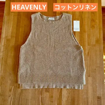 [ 새상품급 ] HEAVENLY 베스트 코튼 린넨 베이지