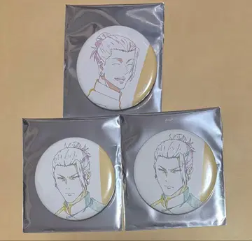 주술회전전 게토 스구루 회옥옥절 원화 캔뱃지 3개 세트