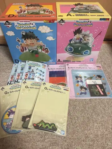 드래곤볼 제일복권 피규어 세트 하위상 포함