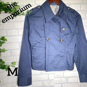 [ the emporium ] 더 엠포리움 블루종 M 숏 기장 레이스