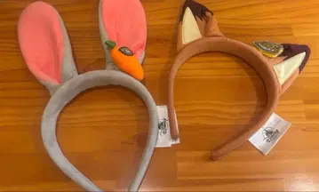 주토피아 머리띠 닉&주디 상하이 디즈니