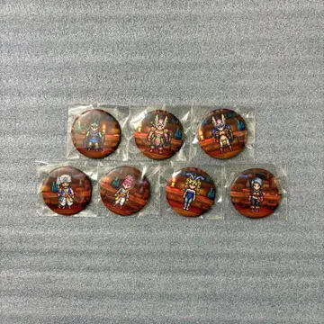 드래곤 퀘스트 3 캔뱃지 7개 세트 스퀘니 카페