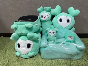 GIGO 한정판 TWICE LOVELYS 미나 슬리퍼 퍼펫 티슈