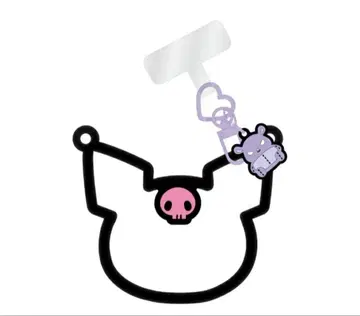 곰 모양 실리콘 키링