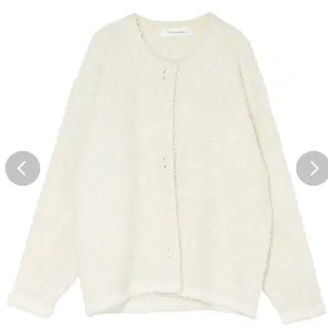 [ 미사용 새상품 ] LAGUNAMOON 라그나문 트위드 니트 가디건