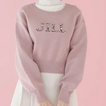 JILLSTUART 질 바이 질 스튜어트 크리스탈 비쥬 니트