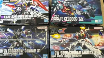 HG 건담 프라모델 미조립 묶음 판매 4점