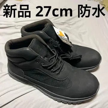 새상품 27cm 방수 부츠 하이컷 블랙