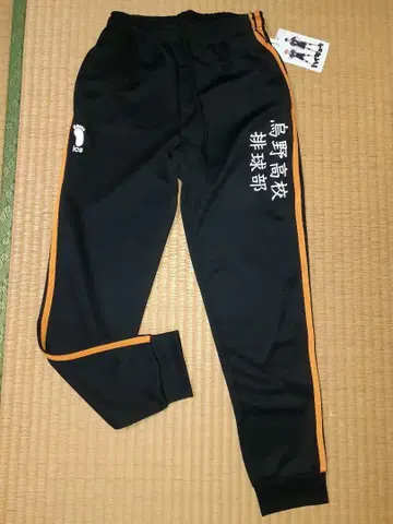 택 포함 새상품 하이큐 x 돈키호테 카라스노 고교 트랙 팬츠 M 돈키