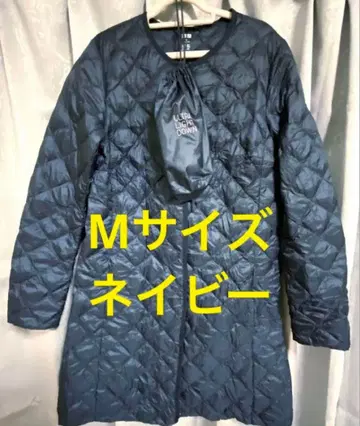 유니클로 울트라 다운 자켓 네이비 M 사이즈