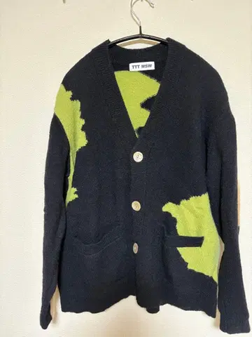 TTT MSW 컬러 블록 가디건 2021AW