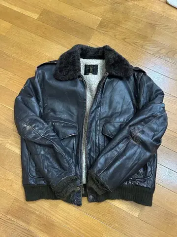 G1 플라이트 자켓 BLUZA 가죽 보아 자켓