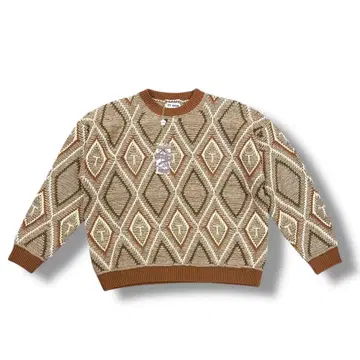 TTTMSW Diamond 풀오버 니트 스웨터