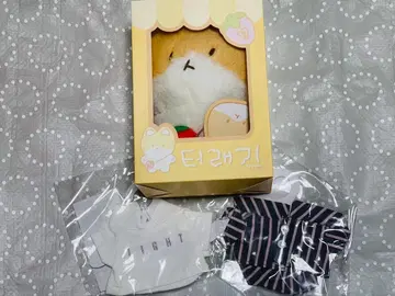 EXO 백현 트레기 봉제 인형 20cm 의류 2점 포함