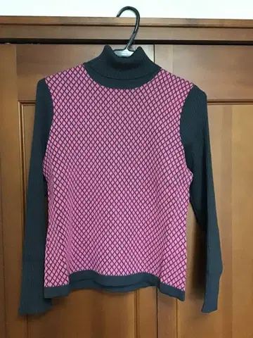 하나에모리 스웨터 긴팔 터틀넥 일본제