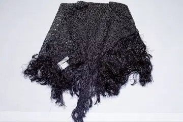 Filatess 블랙 프린지 스톨