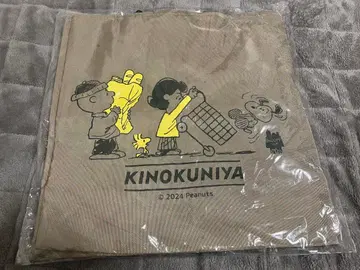 KINOKUNIYA 기노쿠니야 스누피 피넛 에코백