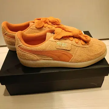PUMA PALERMO HAIRY 26.0 CM 오렌지
