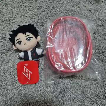 JO1 마스코트 봉제 인형 킨죠 스카이 봉제 인형 파우치 GiGO 한정판