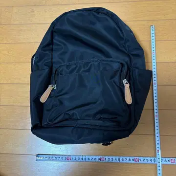 나일론 블랙 백팩