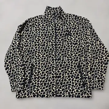 PUMA 레오파드 무늬 플리스 자켓 L 사이즈 y2k 레어