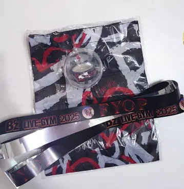 B'z FYOP 가챠 은색 테이프 마스킹 테이프 미니 토트백 3종 세트