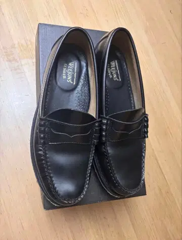 Weejuns 블랙 가죽 로퍼