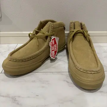 택 포함 VANS CARVER 스웨이드 하이컷 왈라비 모카신